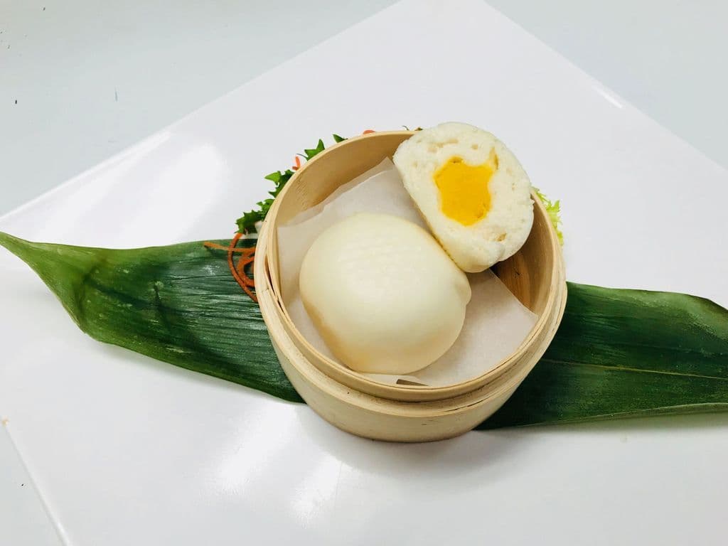 Steamed Custard Bun (4pcs)