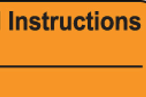 Special Instructions Policy