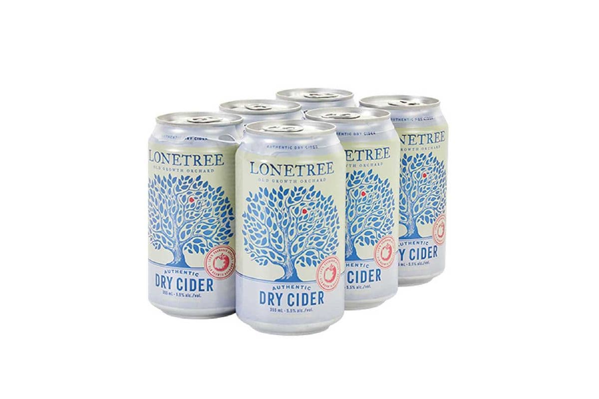 Lonetree Authentic Dry Cider (6 Pack Cans) (6 x 355 ml Cans)