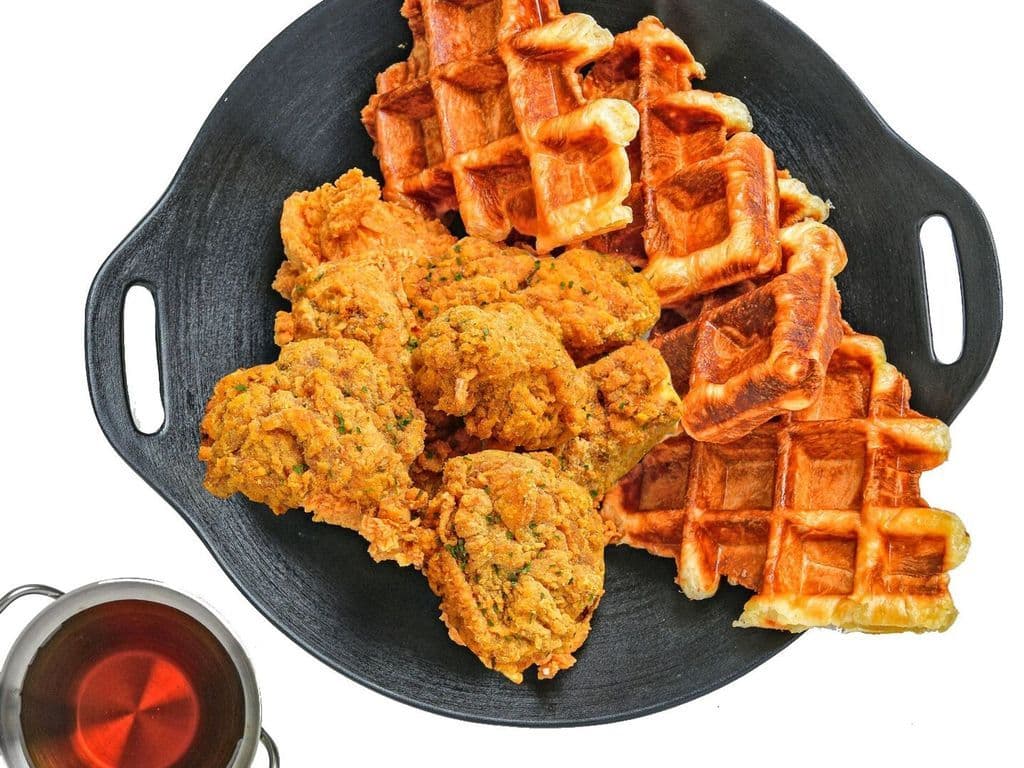 WAFFLE  Cheese Sprinkle