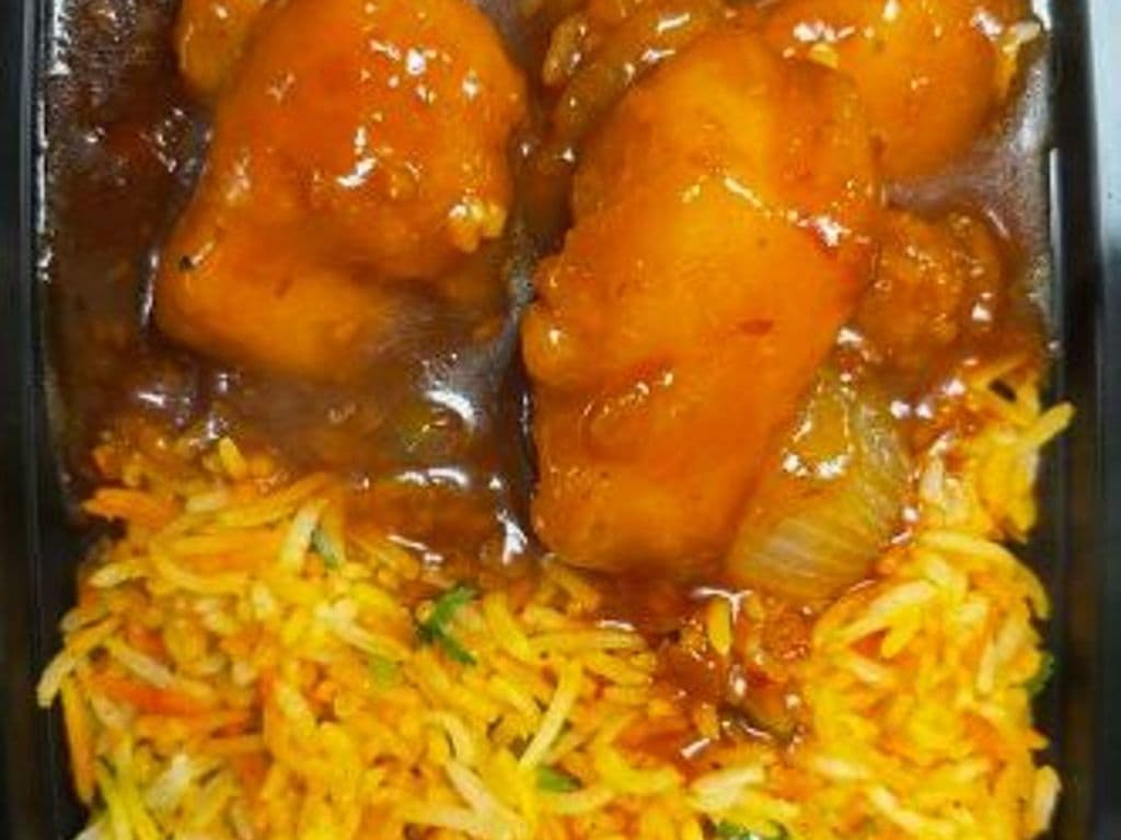 Chilli chicken Biryani