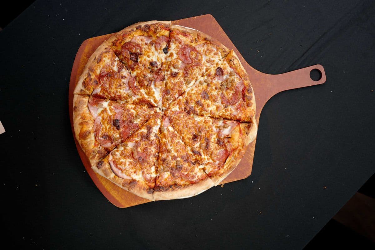 Large Man Cave Pizza