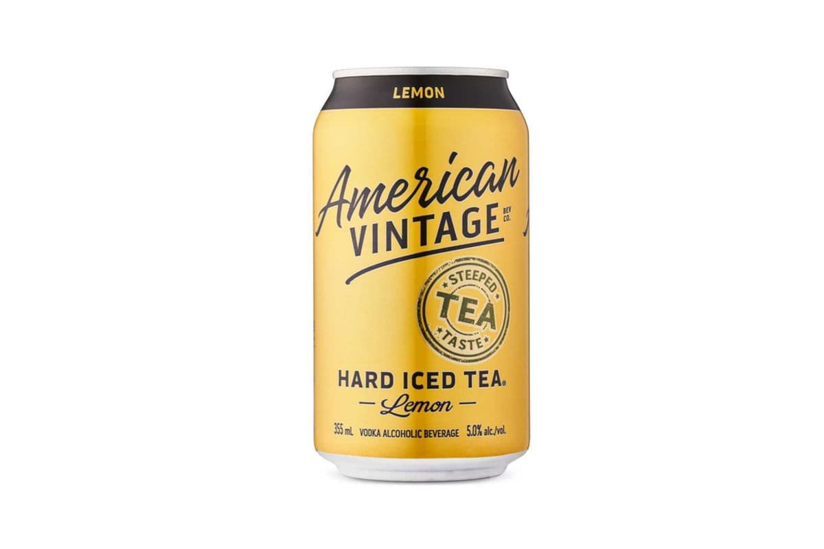 American Vintage Iced Tea - Lemon (24 x 355ml)