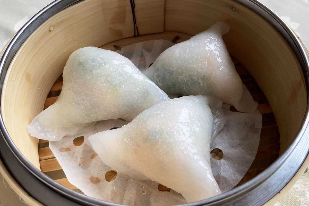 20. Chives Dumpling with Shrimp