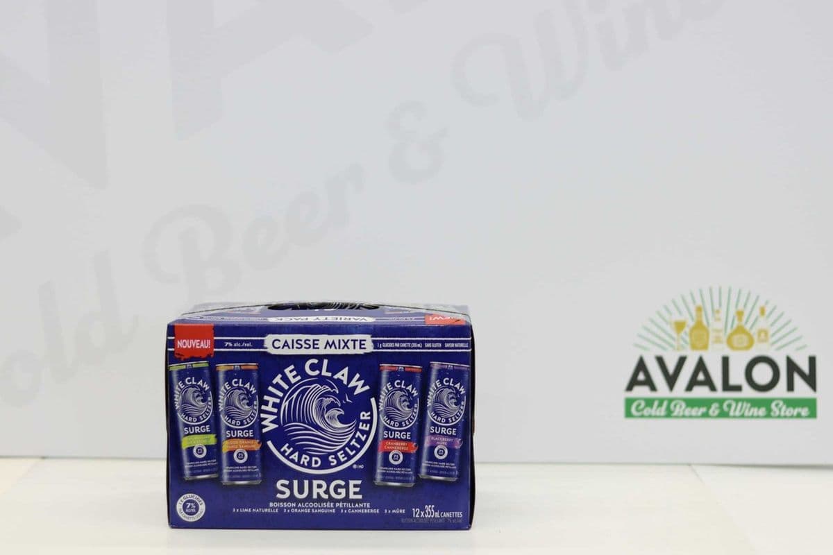 White Claw Surge Variety 12Can Pack (12 x 355ml)