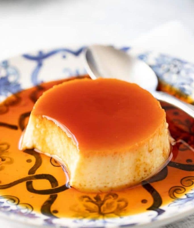 Flan au dulce de leche / Flan au dulce de leche
