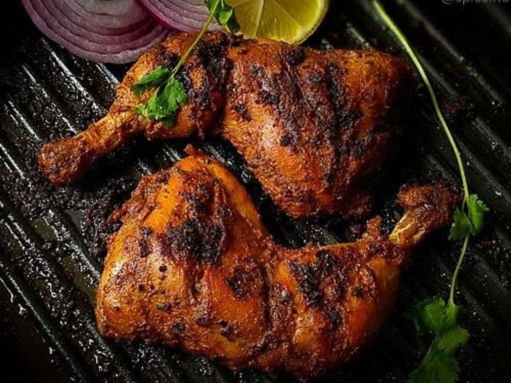 Tandoori Chicken (2pcs of drumsticks & 2 pcs of Thigh
