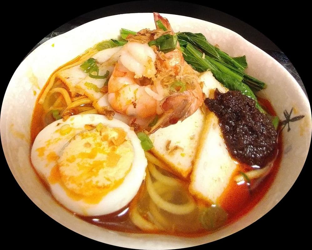 1. Penang Prawn Mee