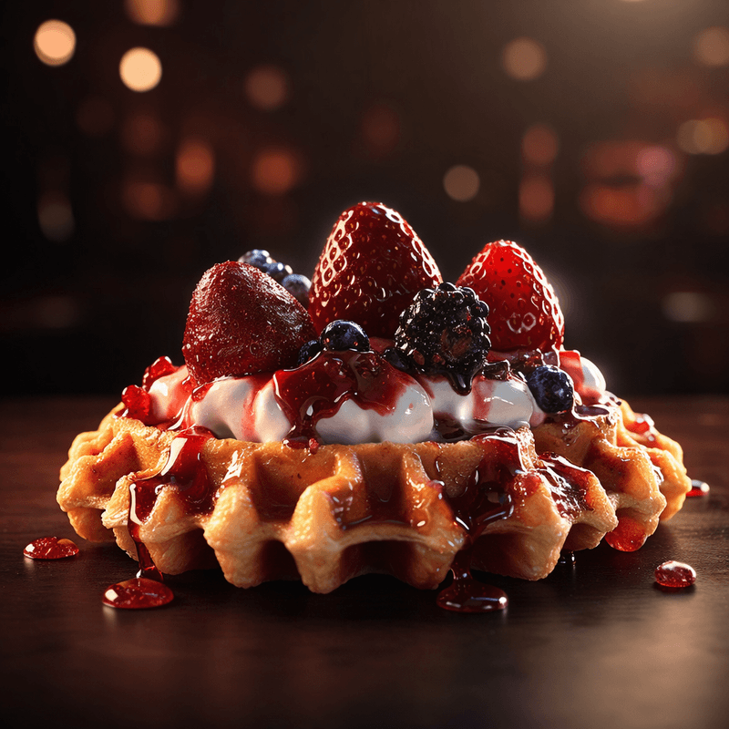 Berry-Mix Croffle