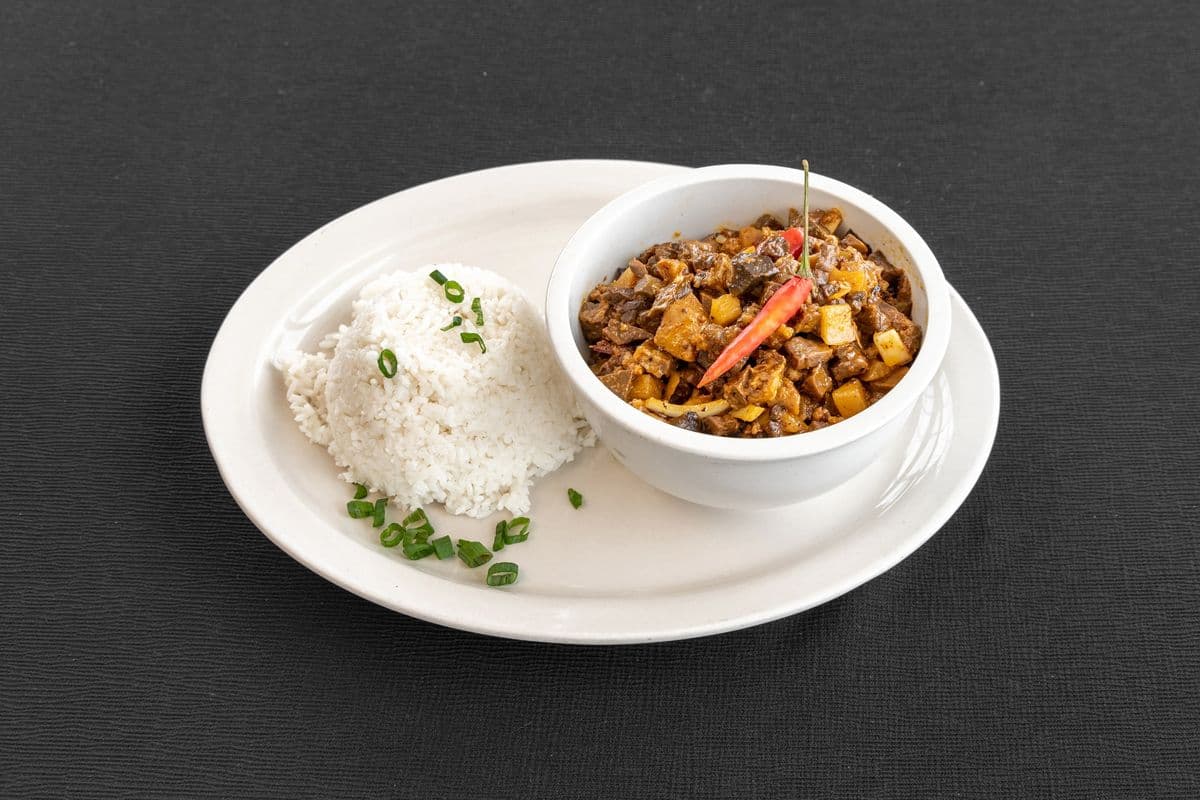 Bopis With Side Rice