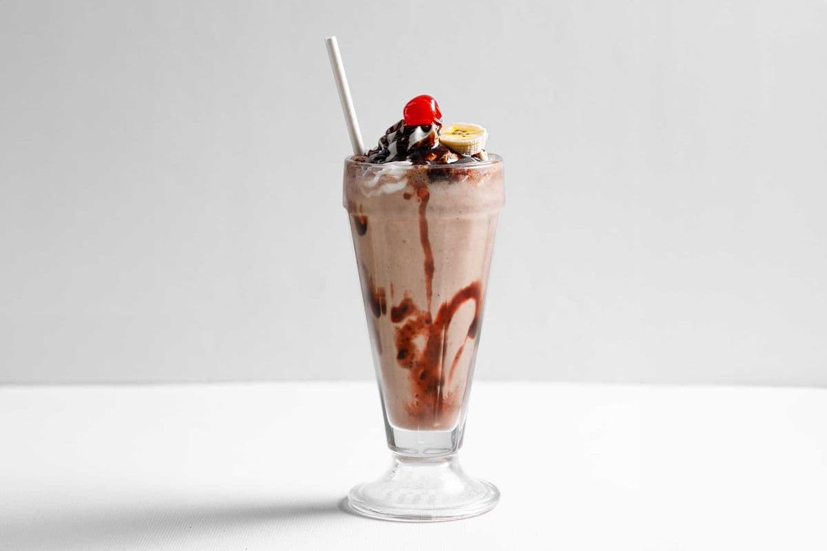 Chocolate Banana Milkshake