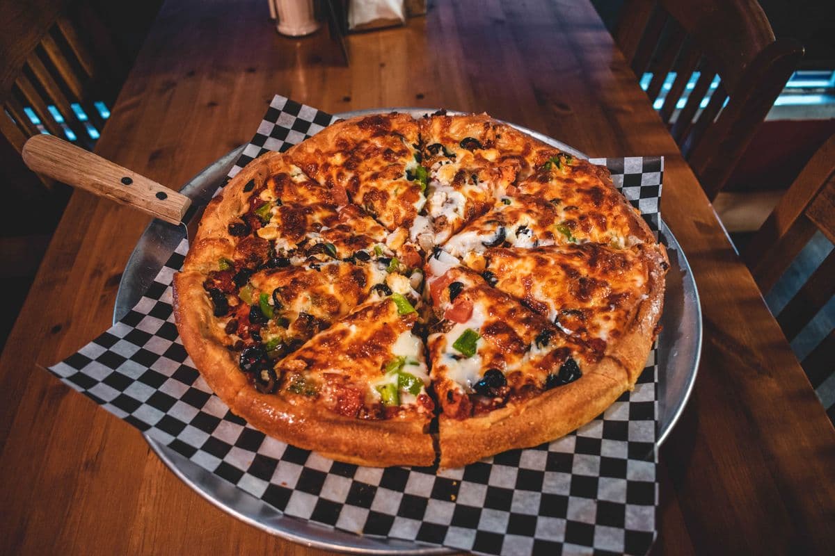 Small Mediterranean Pizza