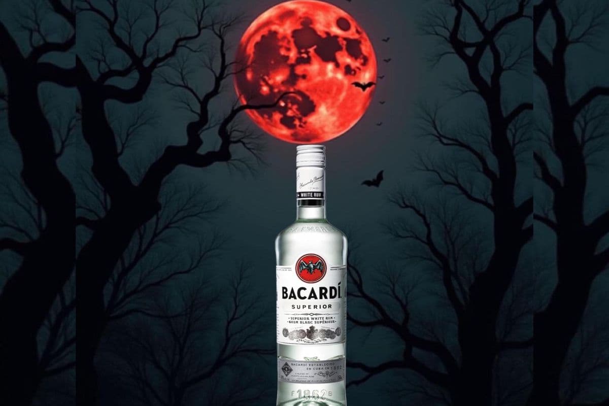BACARDI WHITE RUM (1 x 375ML)