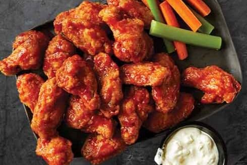 Bone in Wings (16 pc wings) (1580 Cal)