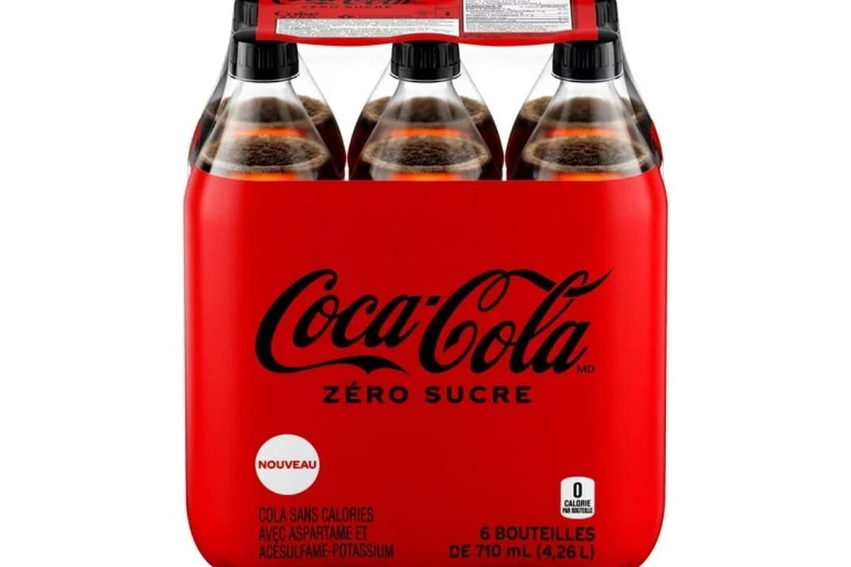 Coca-Cola Zero, 710 ml (Paquet de 6 / 6 Pack)