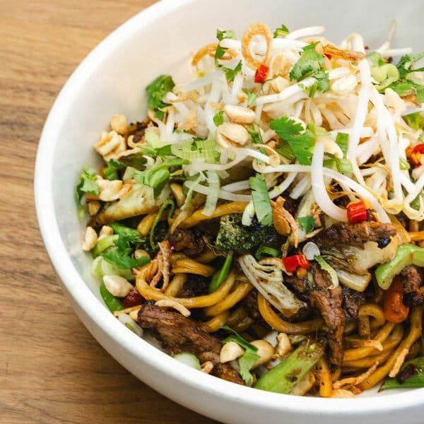 SZECHUAN BEEF NOODLE BOWL