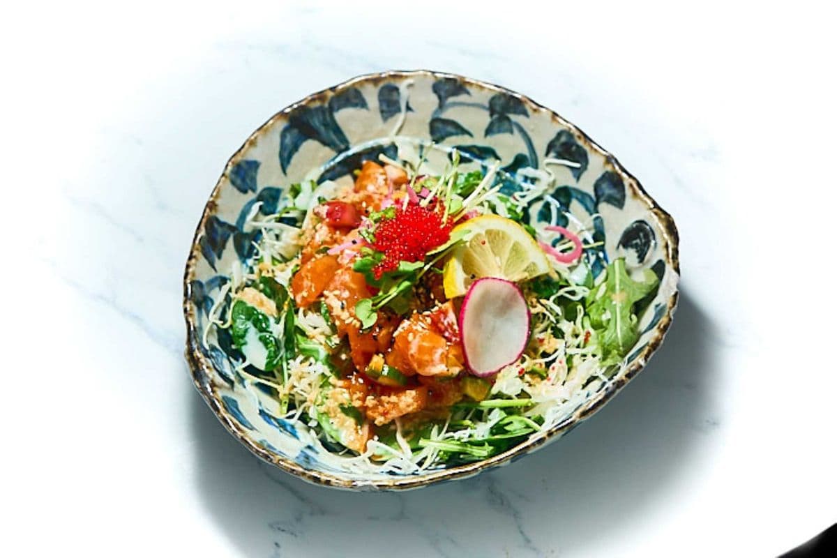 Spicy Sashimi Salad
