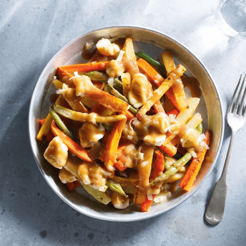 BOLLYWOOD VEGGIE POUTINE