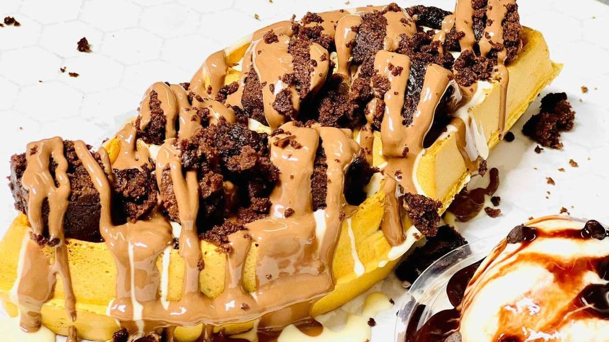 Brownie Delight Waffle