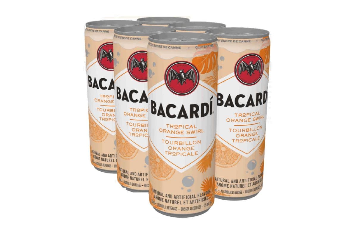 Bacardi Tropical Orange (6 x 355 ml)