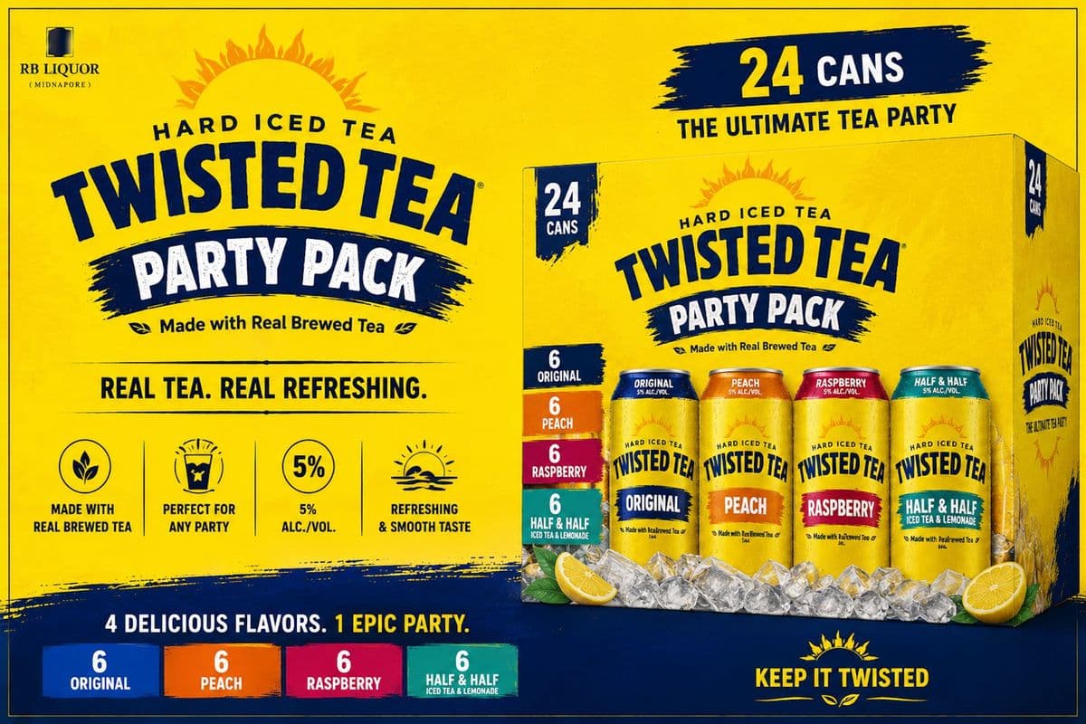 Twisted Tea Party Pack (24 x 355 mL)