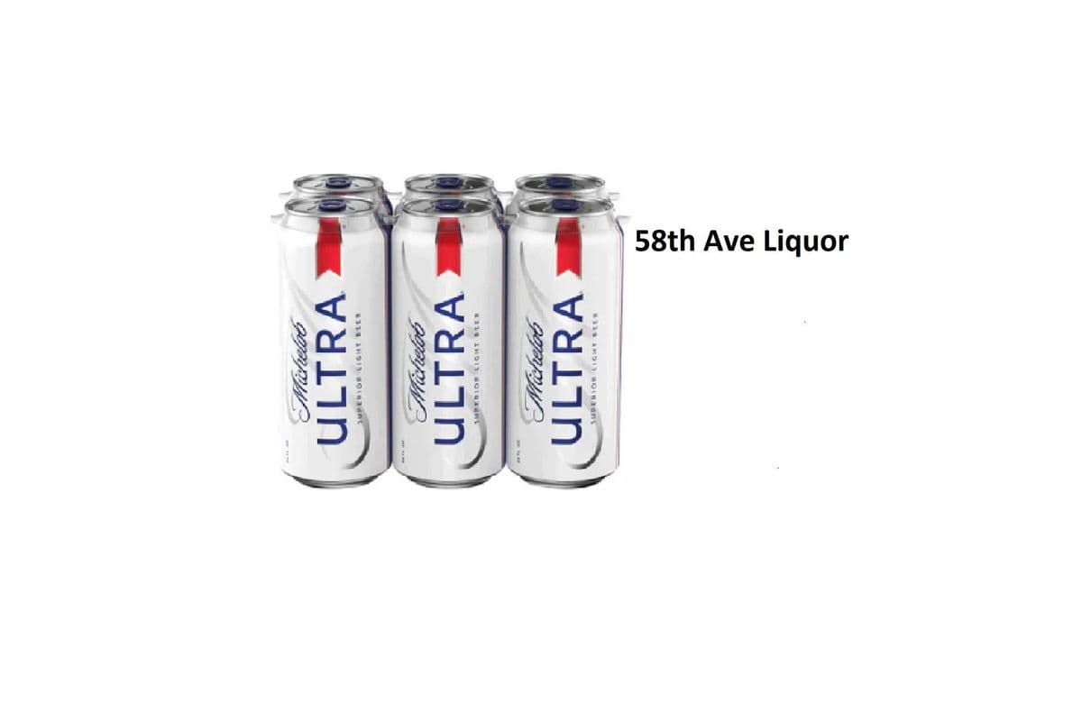 MICHELOB ULTRA 6 CANS (1 x 6x355ML)