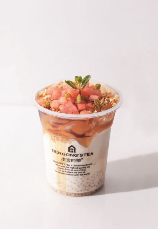 Pudding Oolong Milk Tea / 琥珀奶冰
