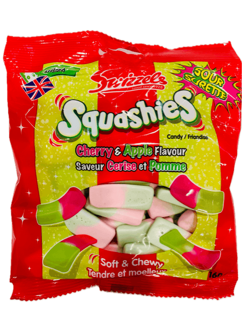 Swizzels Squashies Cerise et Pomme 160g/ Swizzels Cherry & Apple Squashies 160g
