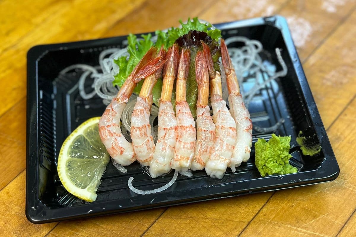 Amaebi Sashimi (7pcs)