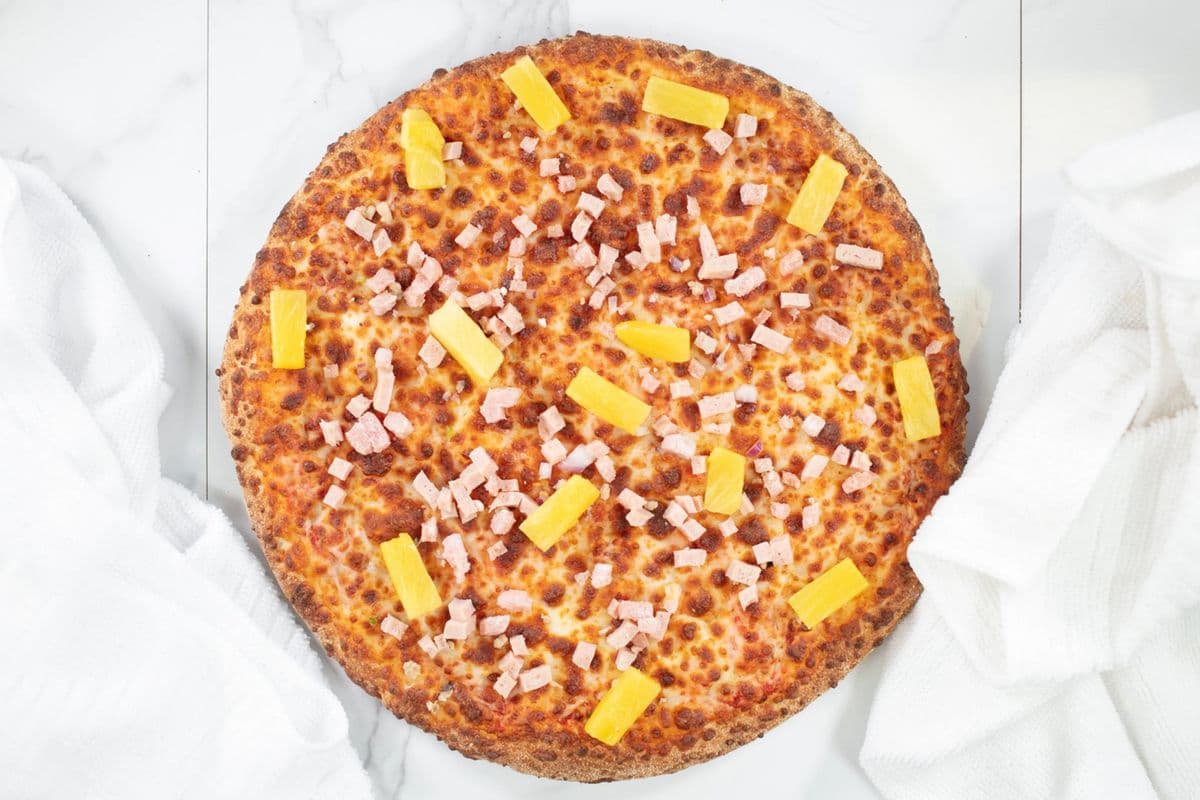 Small Hawaiian Recipe Pizza