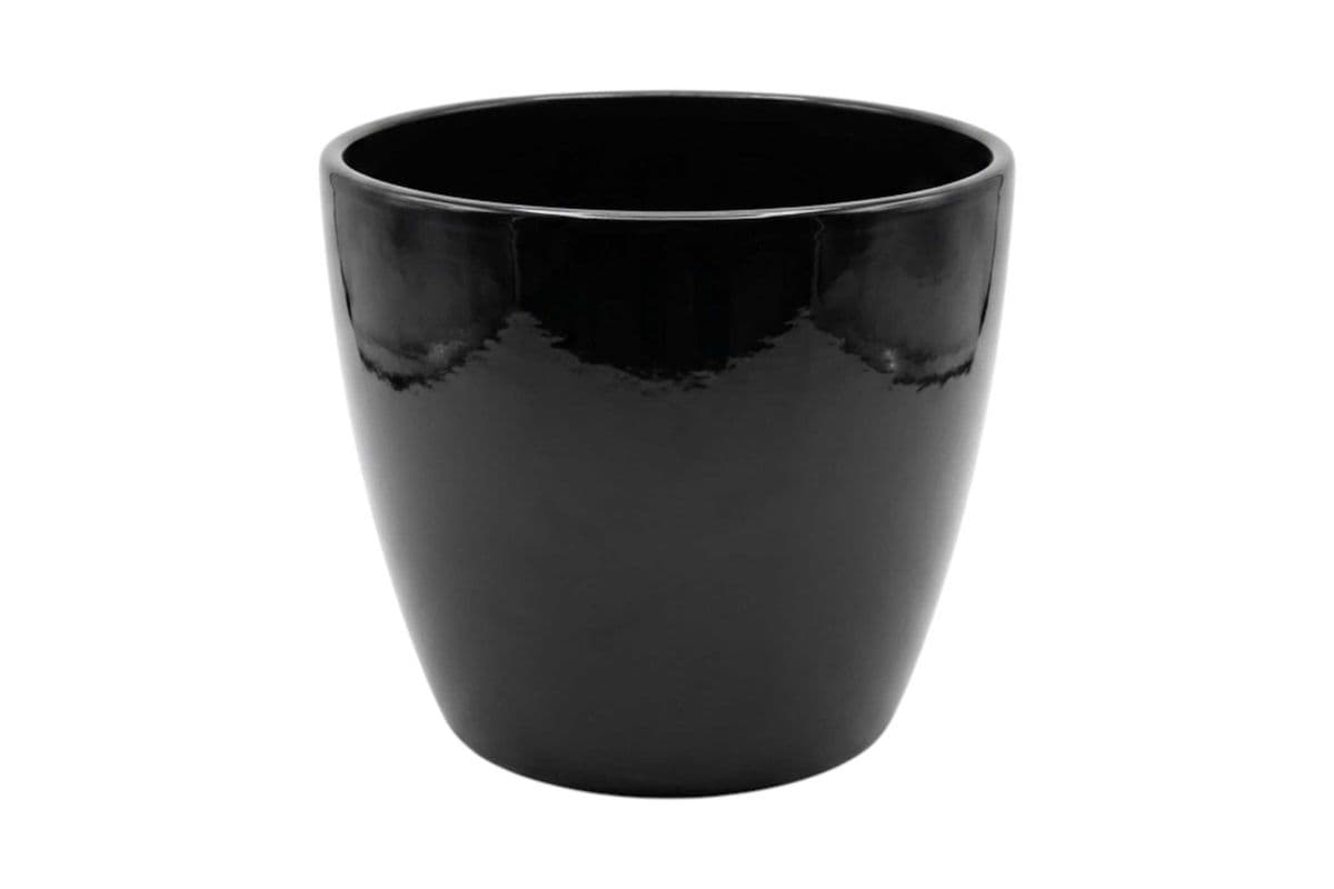 Black Marlow Pot - 12 Inch Pot