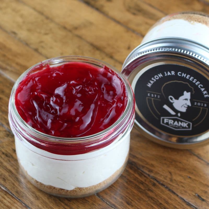 Mason Jar Cheesecake