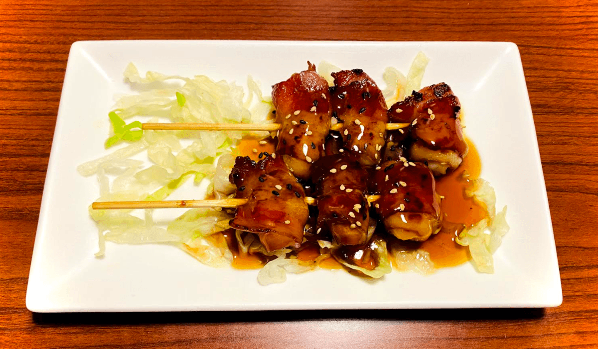 Bacon Scallop Skewers (2 pcs)