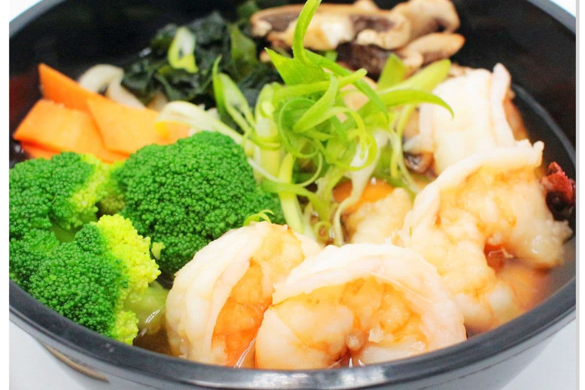 Shrimp Udon Soup 虾乌冬汤面