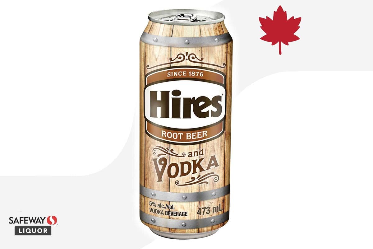 Hires Root Beer & Vodka (1 x 473 m)