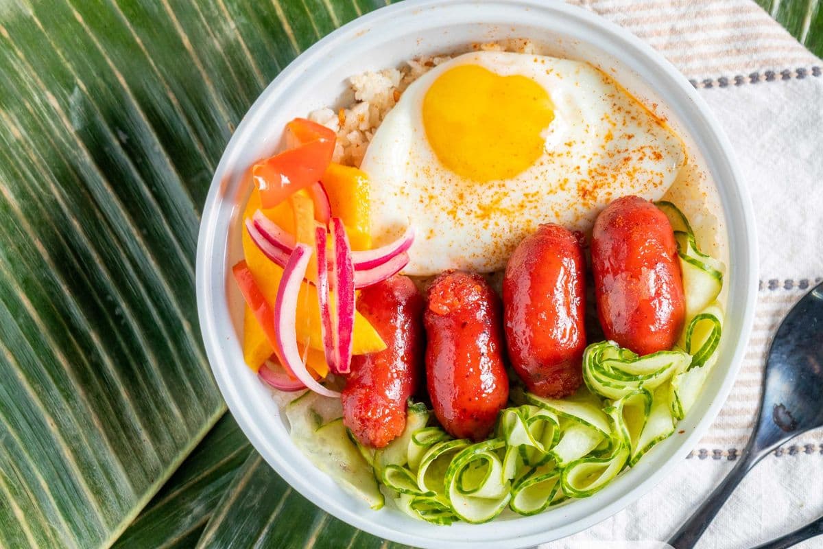 Longsilog Rice Bowl