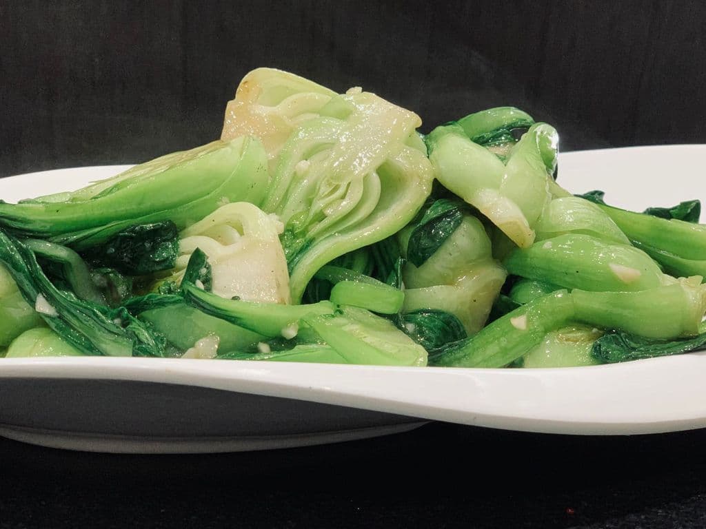 Bok Choy With Garlic 