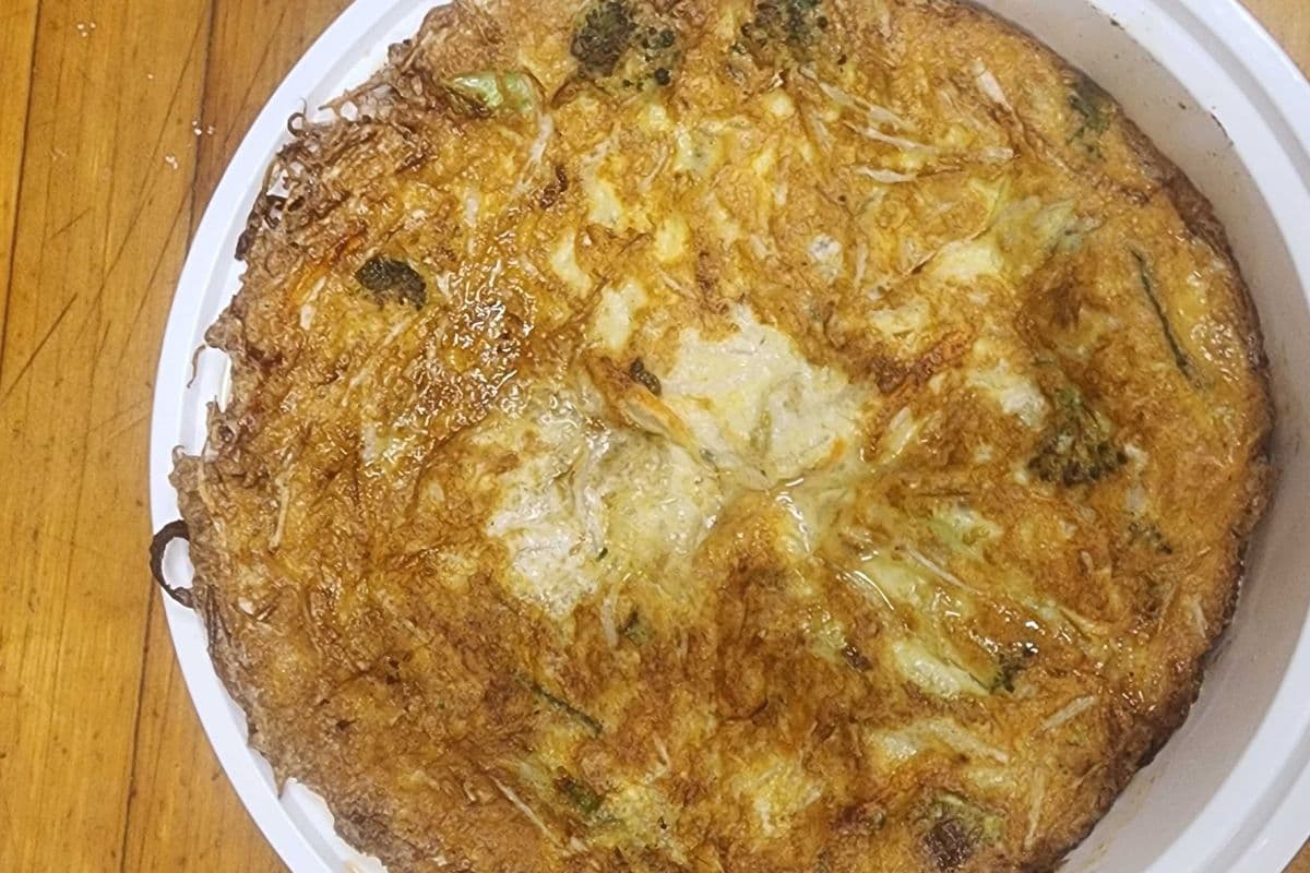 BBQ Pork Egg Foo Young