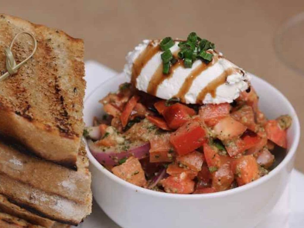 Goat Cheese Bruschetta