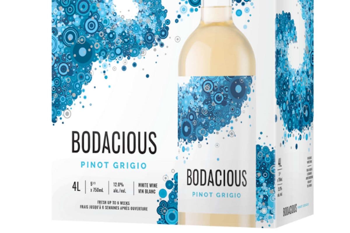 Bodacious Pinot Grigio 4L (1 x 4 L)
