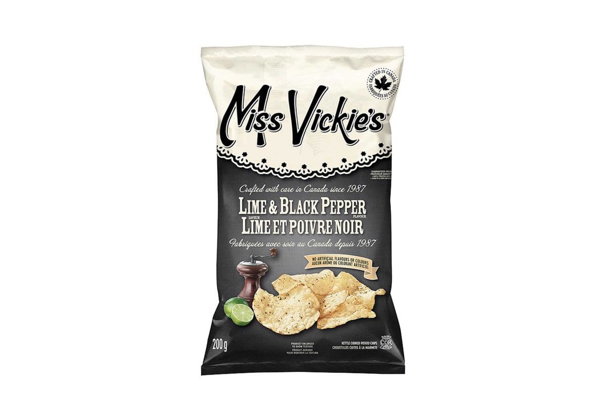 Miss Vickie's Lime & Black Pepper 200g