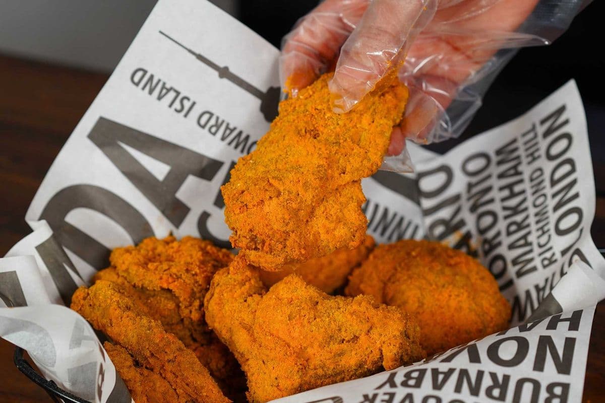 Boneless Flavoured Fried Chicken (8 pcs)