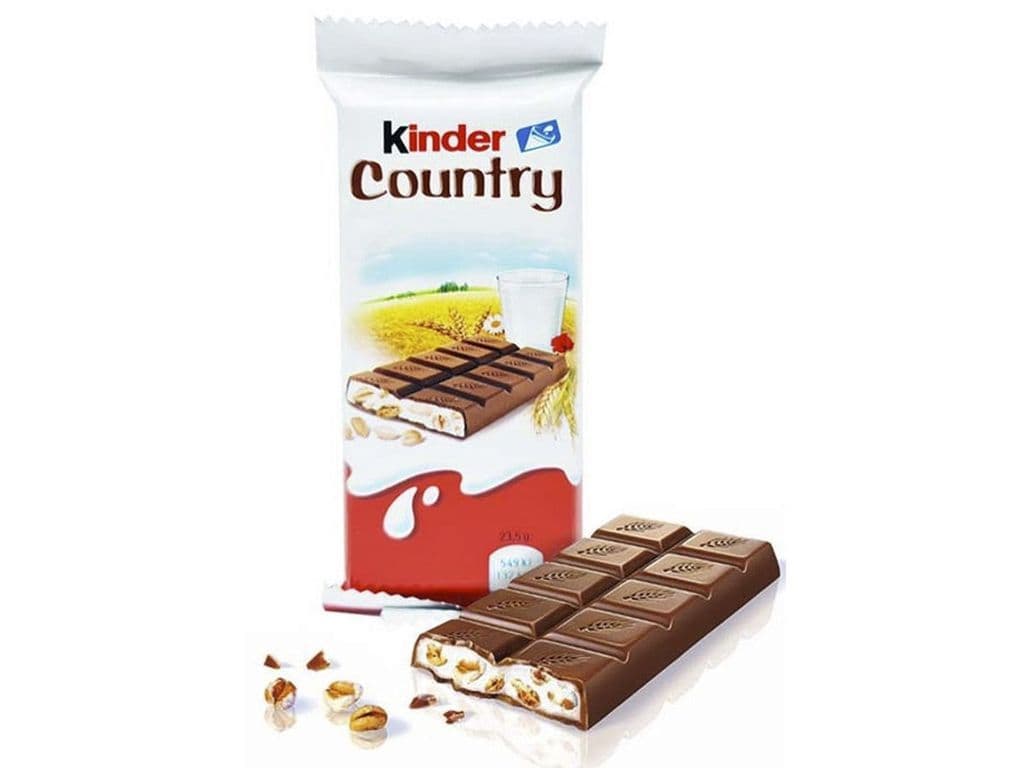 Kinder Country Crispy Rice Milk Chocolate