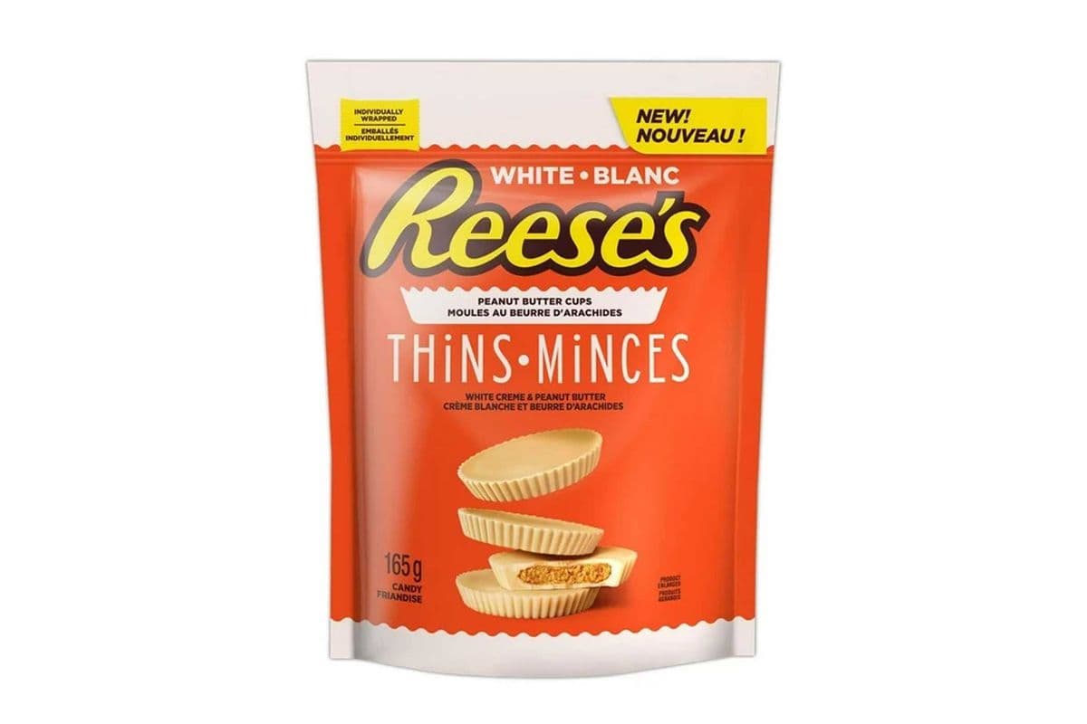 Hersheys Reese Thins White Peanut Butter Cups 165g