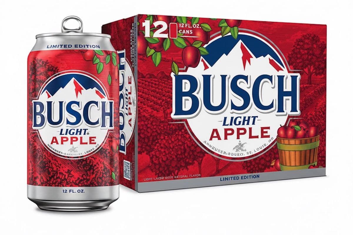 Busch Light Apple 12 Pk (12 x 355mL Cans)