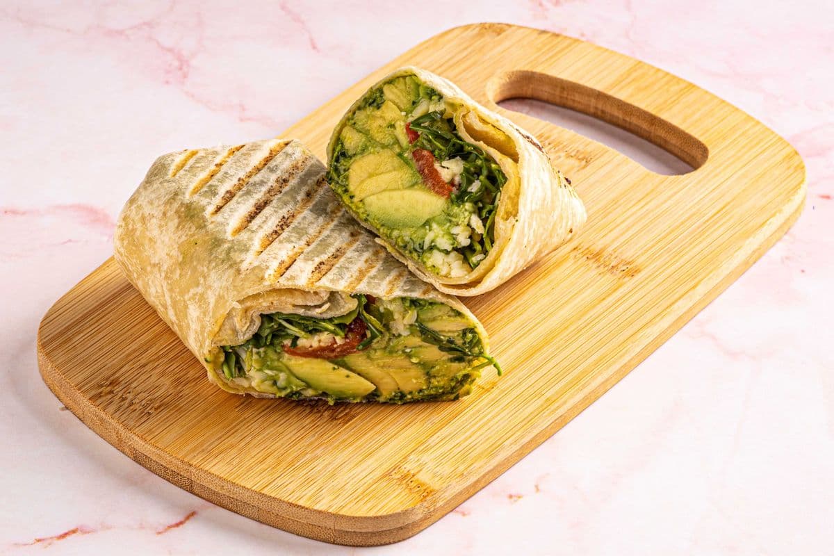 Avocado Pesto Wrap