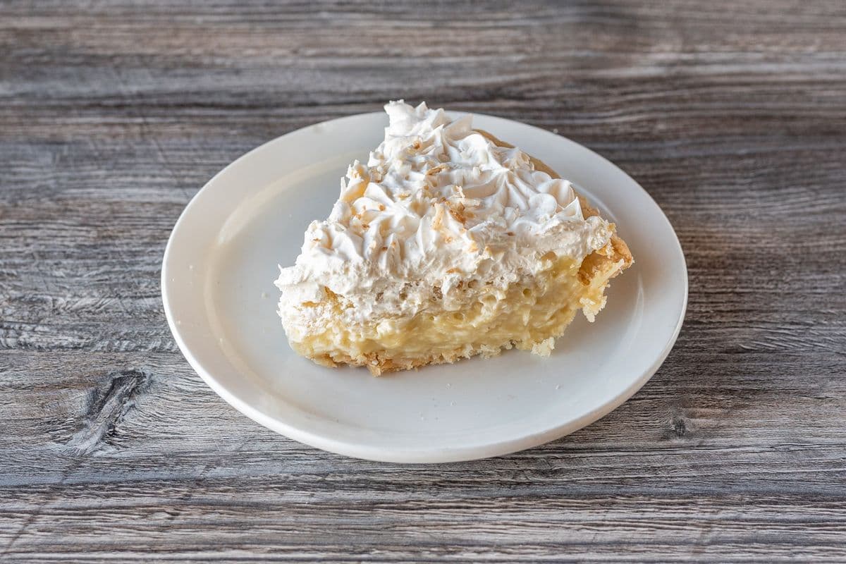 Coconut Cream Homemade Pie