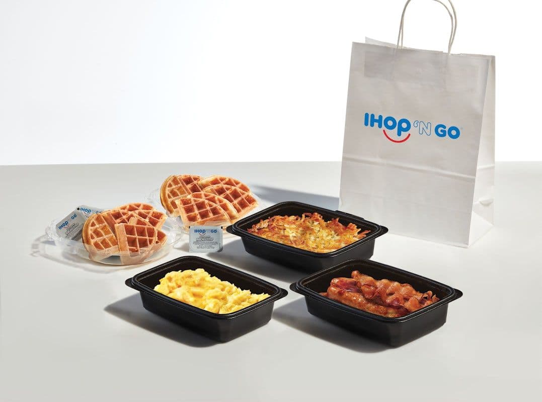 Breakfast Family Feast with Waffles