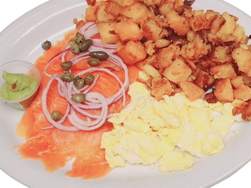 Smoked Salmon and Eggs