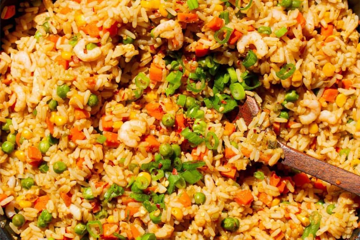 Singapore Veg Fried Rice